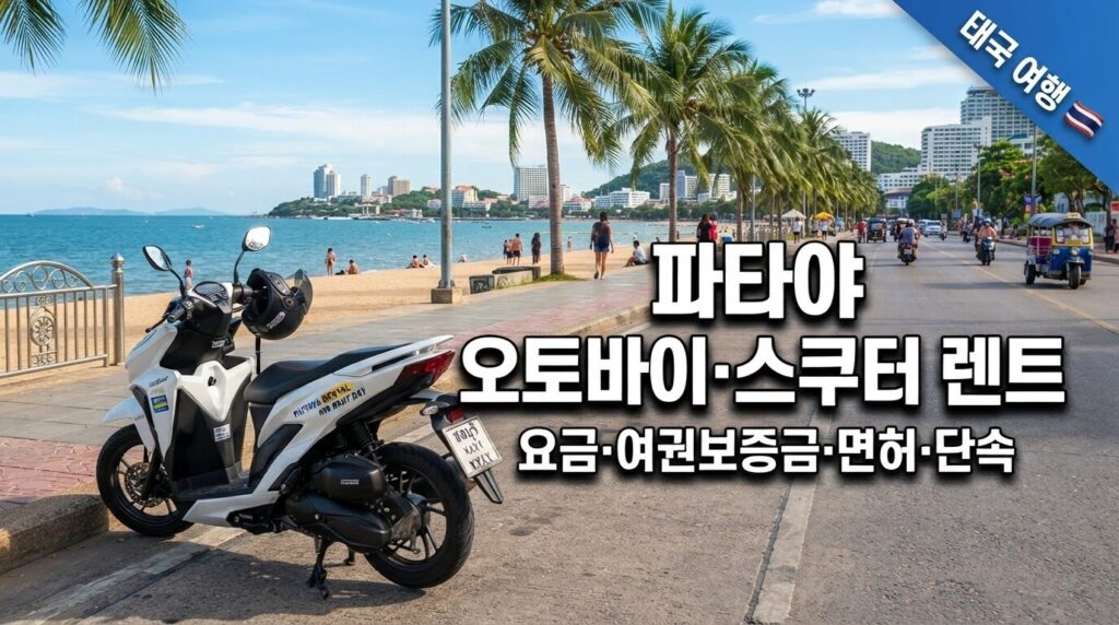 파타야 오토바이 스쿠터 렌트